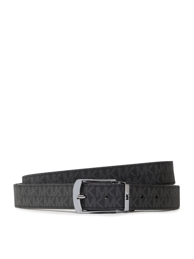 MICHAEL Michael Kors Чоловічий ремінь MICHAEL Michael Kors 31Mm Ctfr Drss Cut Mk Belt 39F2LBLY2B Чорний