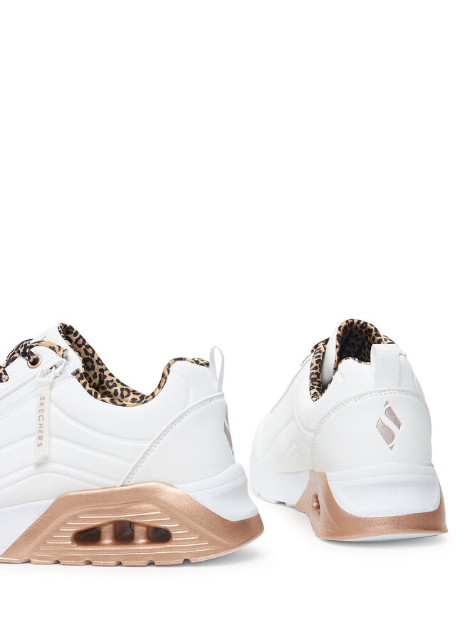 Skechers Sneakers Skechers UNO Lite 2.0 - Leopard Stride 310708L/WHT Weiß