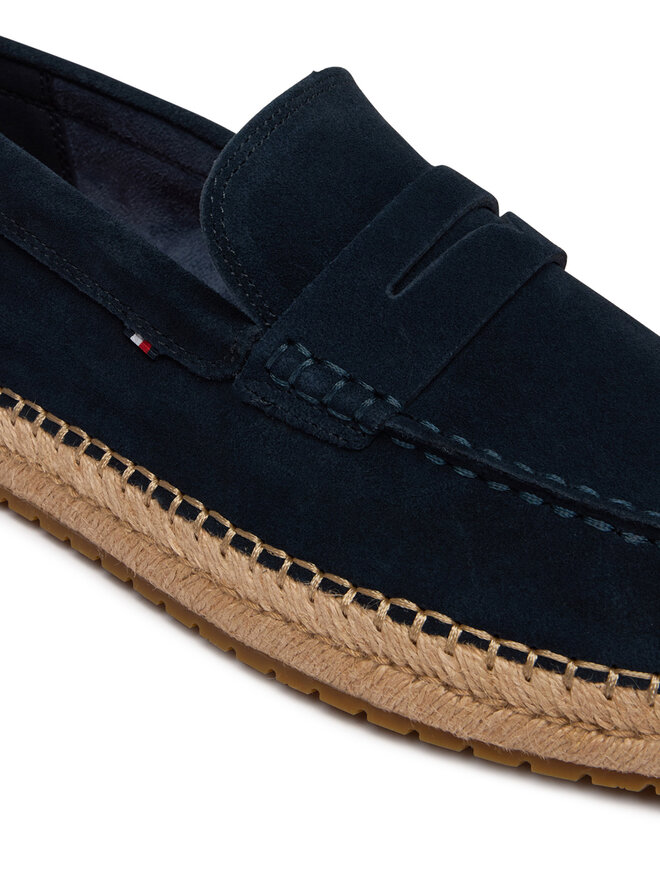 Tommy Hilfiger Espadrilles Tommy Hilfiger Flexible Hilfiger Sde Espadrille FM0FM05794 Dunkelblau