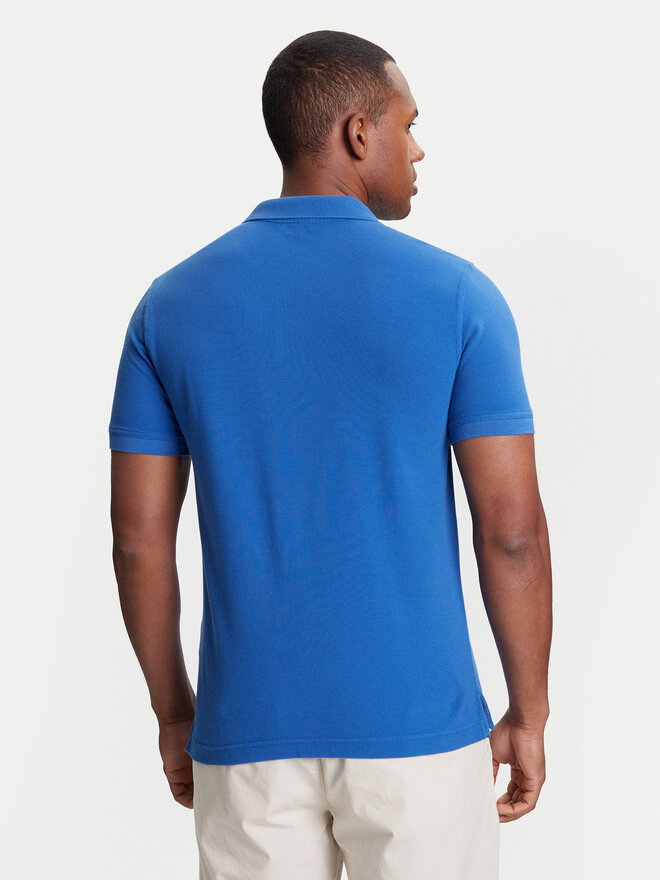 United Colors Of Benetton United Colors Of Benetton Pólóing 3089J3179 Kék Regular Fit