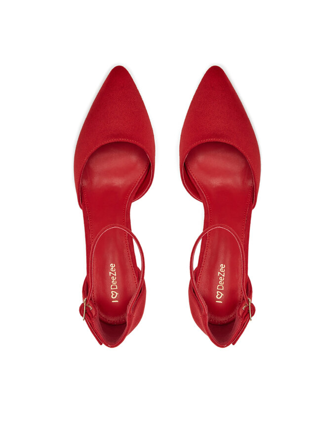 DeeZee Pantofi pumps DeeZee DF-82616-85-35621 Roșu