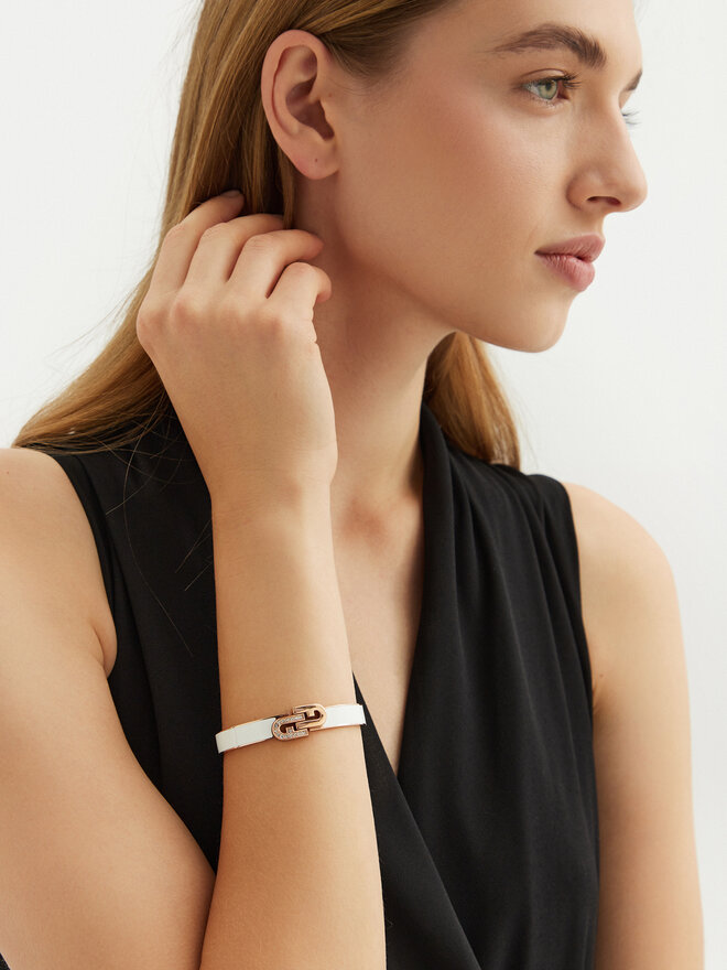 Furla Pulsera Furla Arch Double WJ00087-N79000-1135S-1-008-20-CN-L Blanco