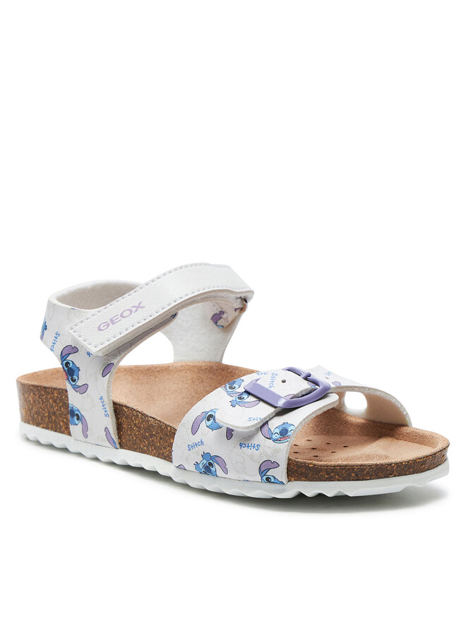 Geox Sandály Geox J Adriel Girl J158MC 00004 C1M4B S Écru