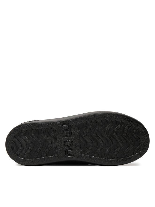 Mou Škornji za sneg Mou Eskimo Sneaker Bold Scoub Lace FW411012A Črna