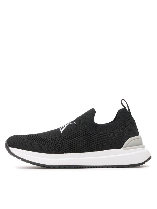Calvin Klein Jeans Tenisice Calvin Klein Jeans Low Cut Easy-On Sneaker V3X9-80587-0702 M Crna
