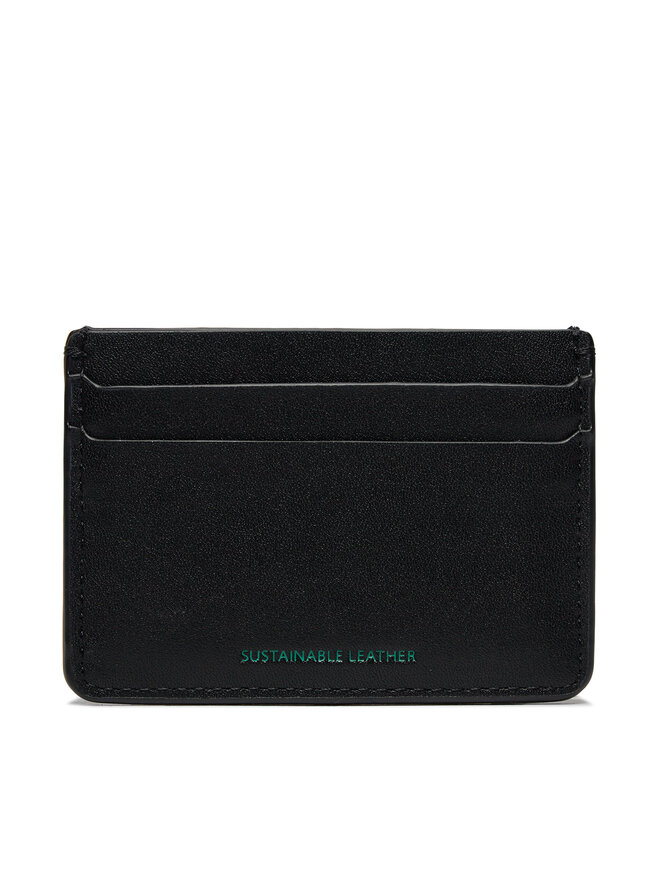 Tommy Jeans Estuche para tarjetas de crédito Tommy Jeans Tjm Heritage Leather Cc Holder AM0AM12085 Negro