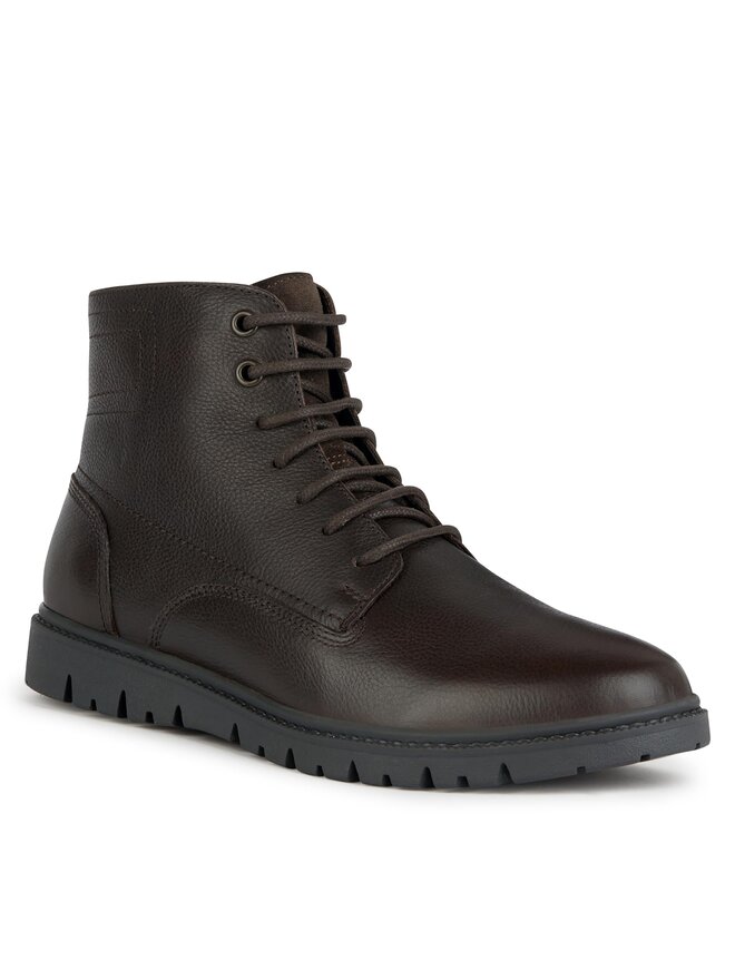 Geox Schnürschuhe Geox U Ghiacciaio U36DGD 00046 C6009 Braun
