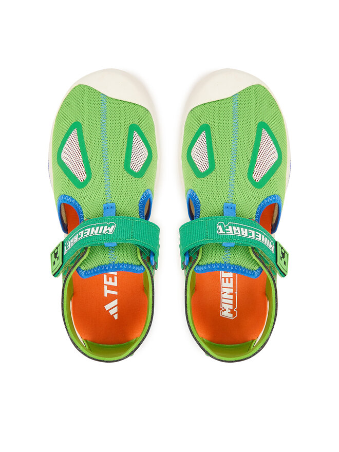 adidas Sandalen adidas Minecraft Terrex Captain Toey 2.0 Sandals JR1316 Grün