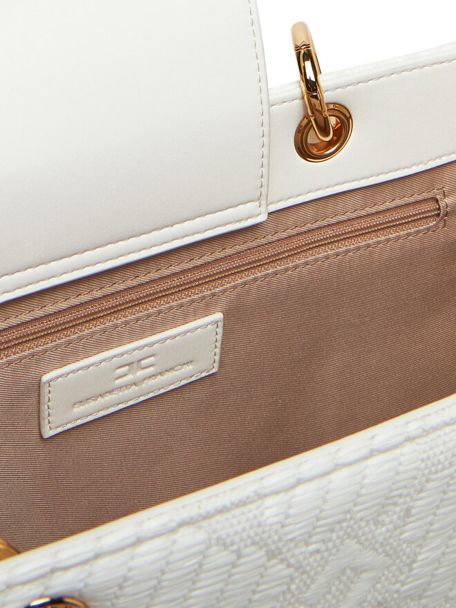 Elisabetta Franchi Geantă Elisabetta Franchi BS12A51E2 360 Alb
