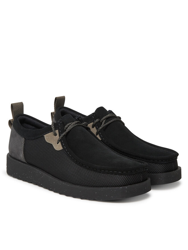 Clarks Halbschuhe Clarks Wallabee  26181387 Schwarz