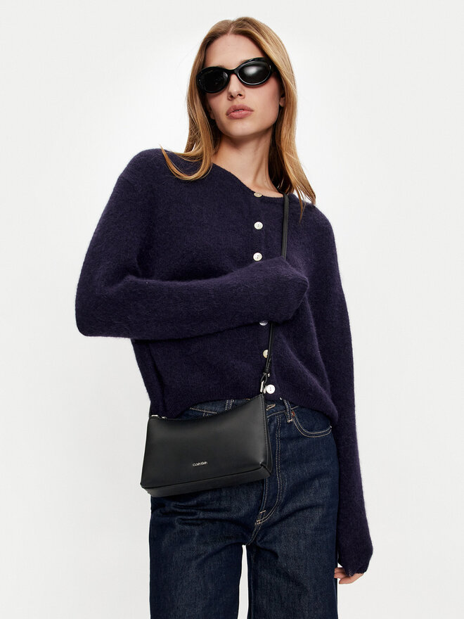 Calvin Klein Ročna torba Calvin Klein K60K612548 Črna