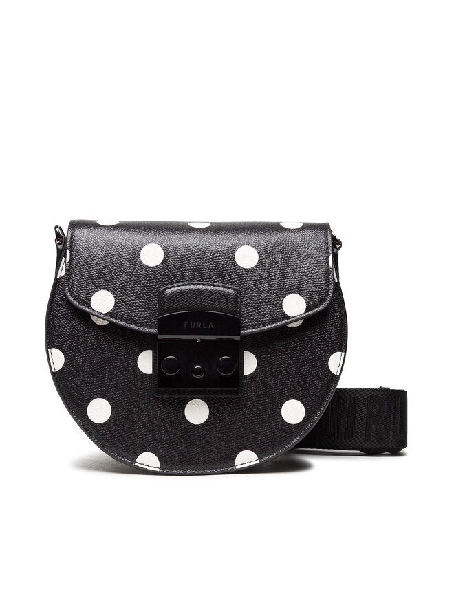 Furla Сумка Furla Metropolis Mini Crossbody Round BAJTEP0-AX0766-TYY00-9-012-20-BG-B Чорний
