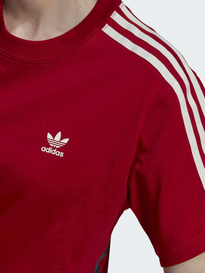 adidas adidas T-Shirt THEBE MAGUGU HK5209 Rot Regular Fit