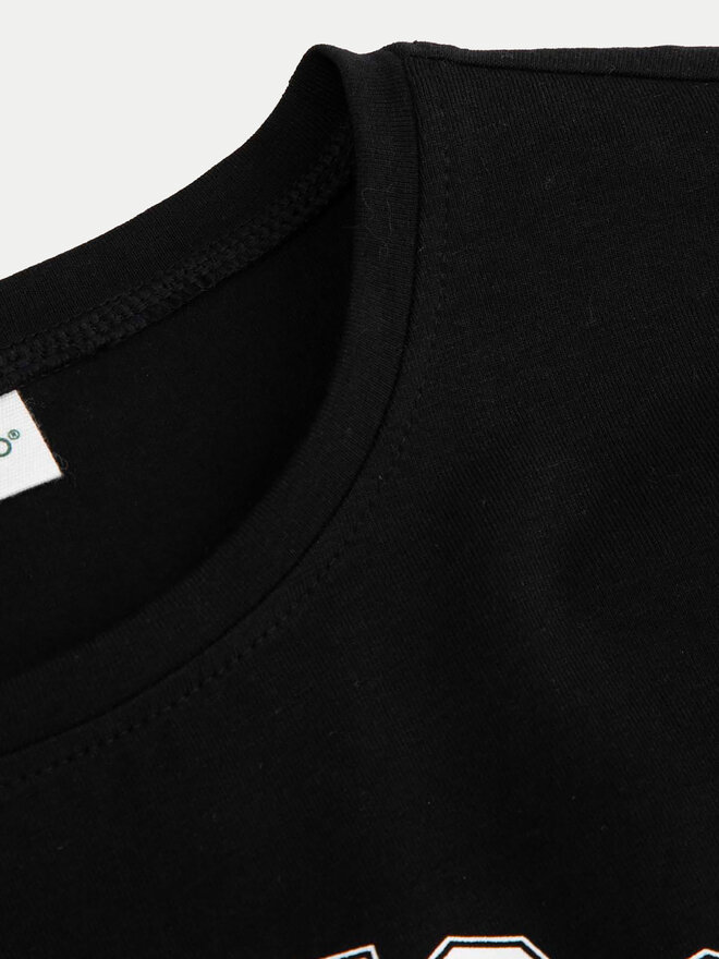 Coccodrillo Coccodrillo Camiseta ZC4143201SGJ Negro Regular Fit