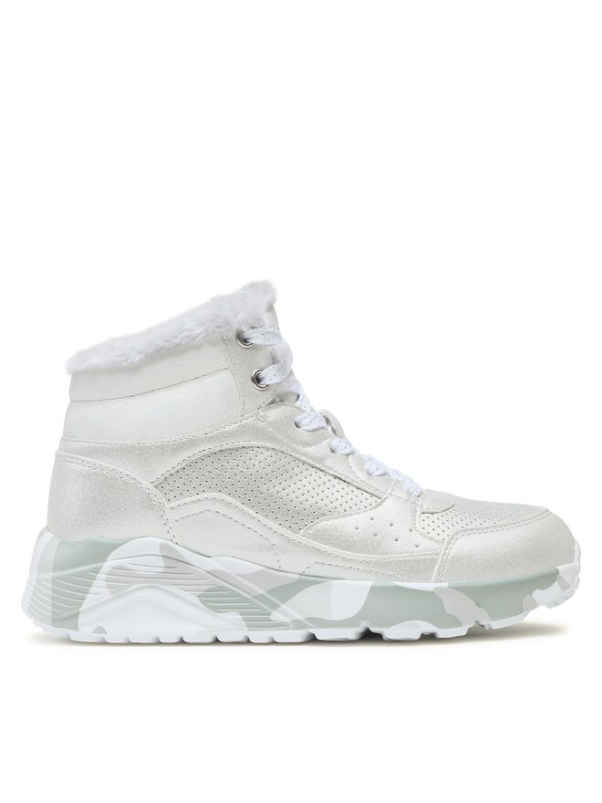 Skechers Tenisice Skechers Uno Lite Camo Dazzle 310485L/SLGY Srebrna