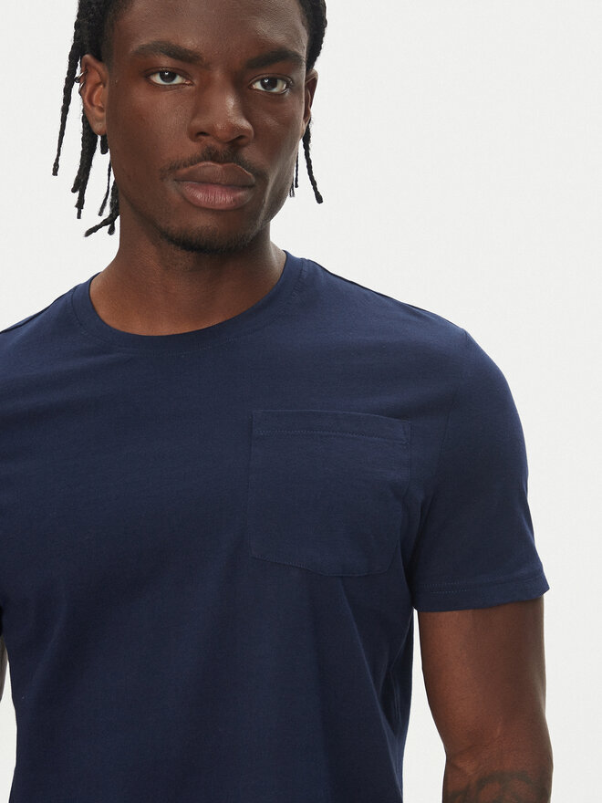 Robe di Kappa Robe di Kappa Camiseta Dorel 64131EW Azul marino Regular Fit