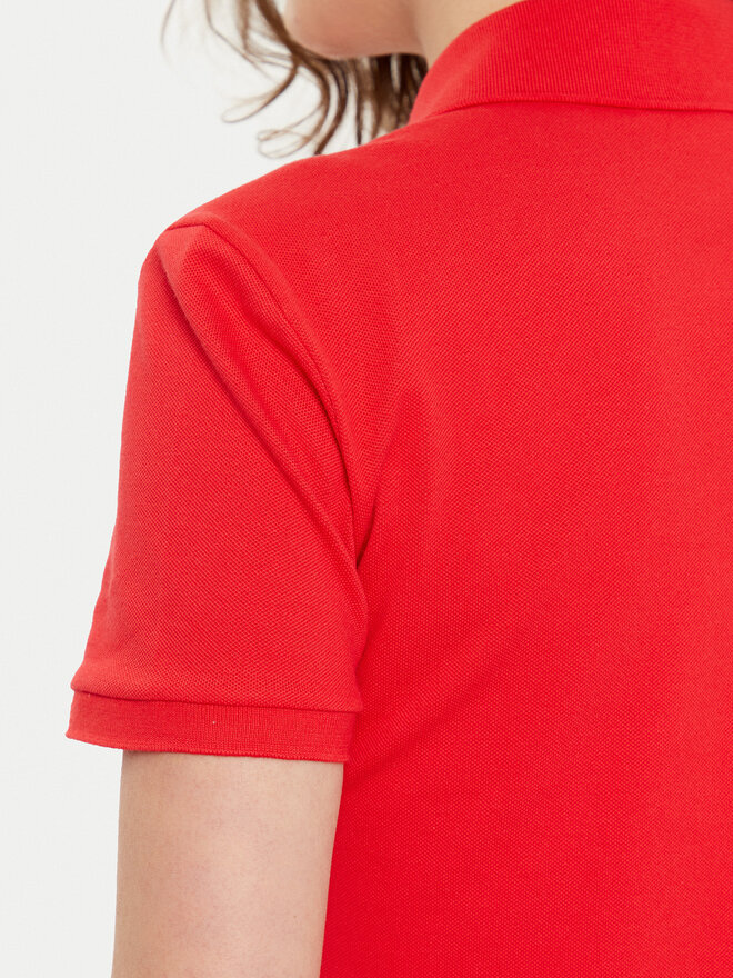 Lacoste Lacoste Poloshirt PF5462 Rot Slim Fit