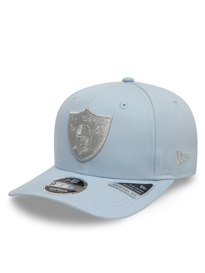 New Era Kapa s šiltom New Era Las Vegas Raiders Metallic 9FIFTY 60595207 Svetlo modra