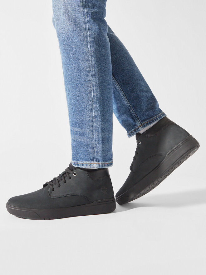 Timberland Puszābaki Timberland Seneca Bay Lthr Chukka TB0A5S5M0151 Melns