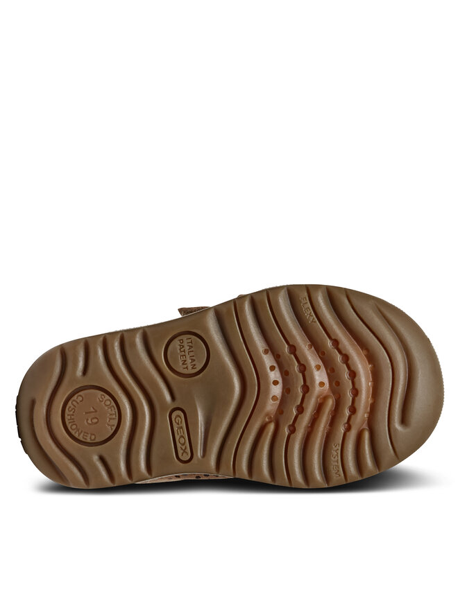 Geox Sneakersy Geox B Macchia Girl B164PA 00722 C6627 Hnědá