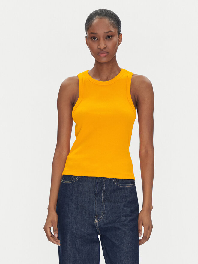 2NDDAY 2NDDAY Top Purity 2252237387 Oranžna Slim Fit
