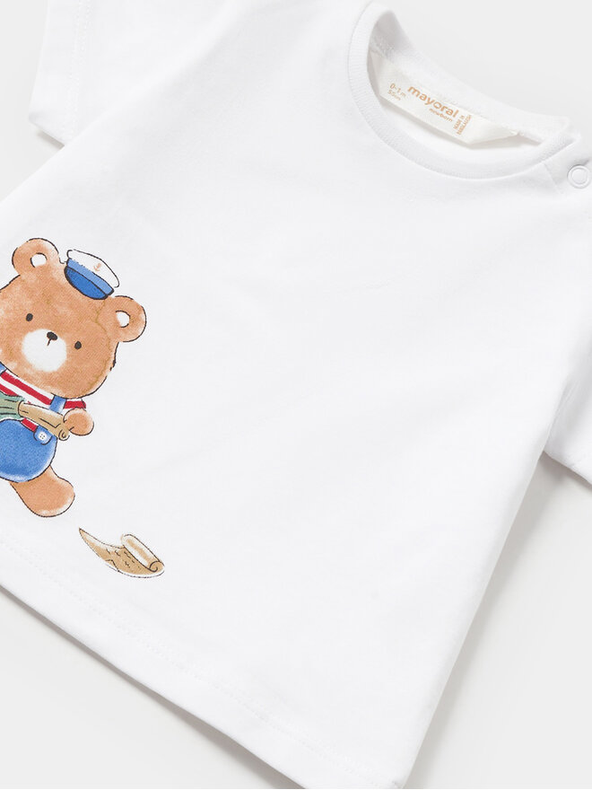 Mayoral Mayoral Σετ 2 T-Shirts 1002 Έγχρωμο Regular Fit