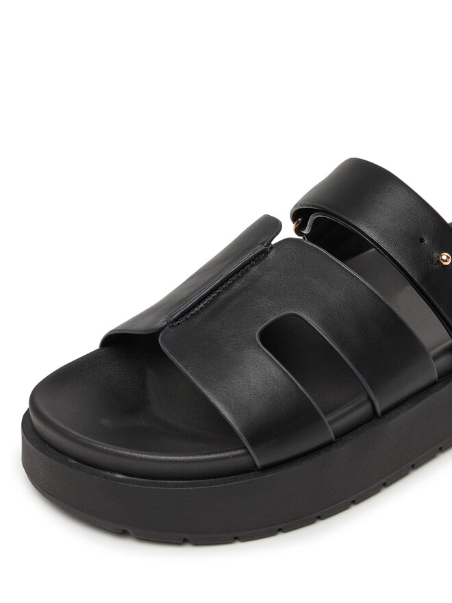 DeeZee Pantoletten DeeZee HY69916-2 Schwarz