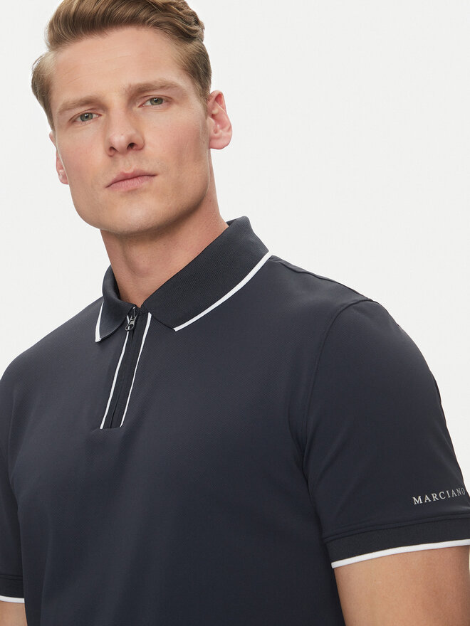 Marciano Guess Marciano Guess Поло 4GHP07 6141A Cиній Regular Fit