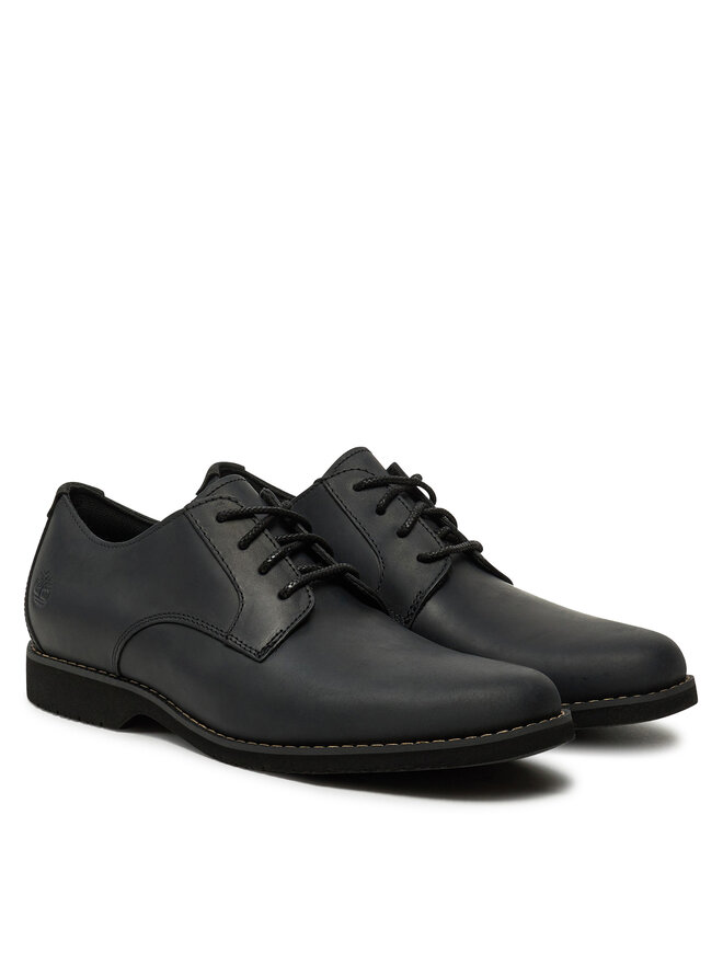 Timberland Polobotky Timberland Woodhull Leather Oxford TB0A2CWA0011 Černá