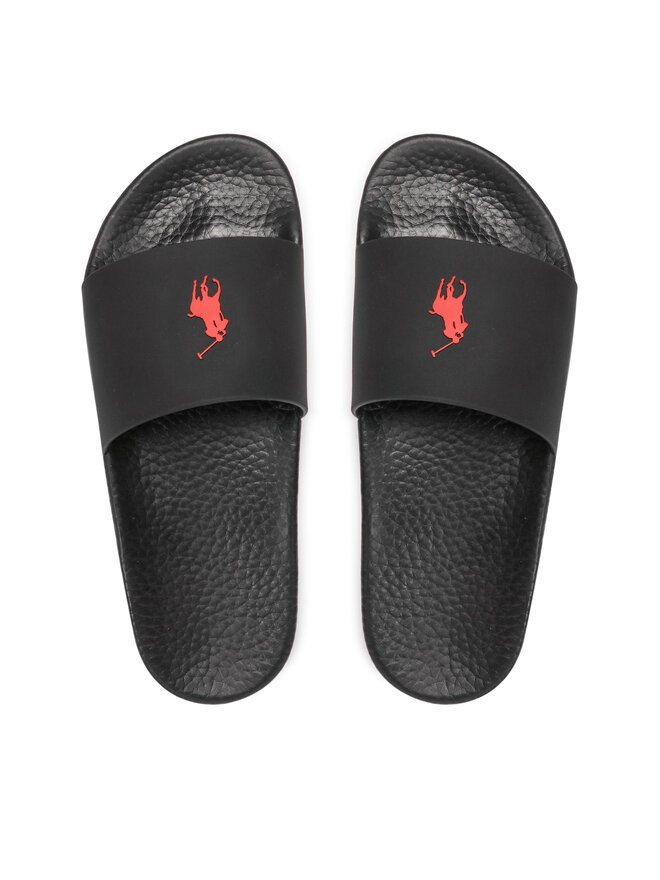 Polo Ralph Lauren Ciabatte Polo Ralph Lauren Polo Slide 809852071004 Nero
