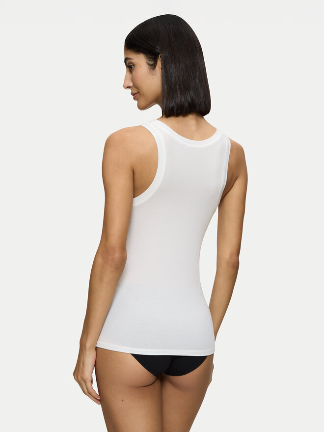 Triumph Triumph Marškinėliai Beauty Layers 10221176 Écru Slim Fit