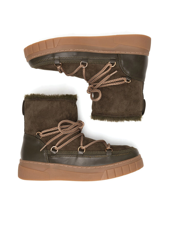 Jenny Fairy Schneeschuhe Jenny Fairy WS5888-11 Khakifarben