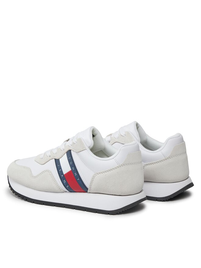 Tommy Jeans Sneakersy Tommy Jeans Tjw Eva Runner Mat Mix Ess EN0EN02510 Biały