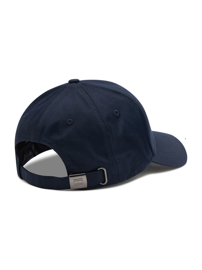 Tommy Hilfiger Шапка с козирка Tommy Hilfiger Th Established Cap AM0AM07352 Тъмносин
