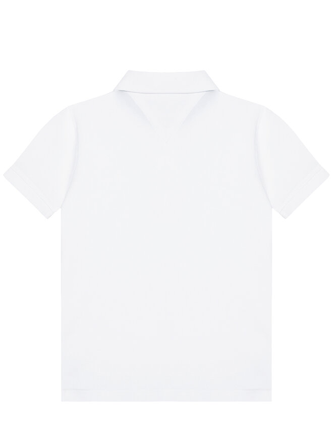 Tommy Hilfiger Tommy Hilfiger Poloshirt Boys Tommy KB0KB03975 S Weiß Regular Fit