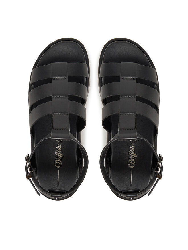 Buffalo Sandalen Buffalo Noa Greek 1602209 Schwarz