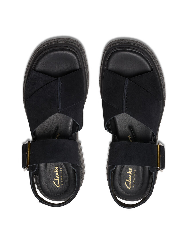 Clarks Босоніжки Clarks Evamar Wish 26181199 Чорний