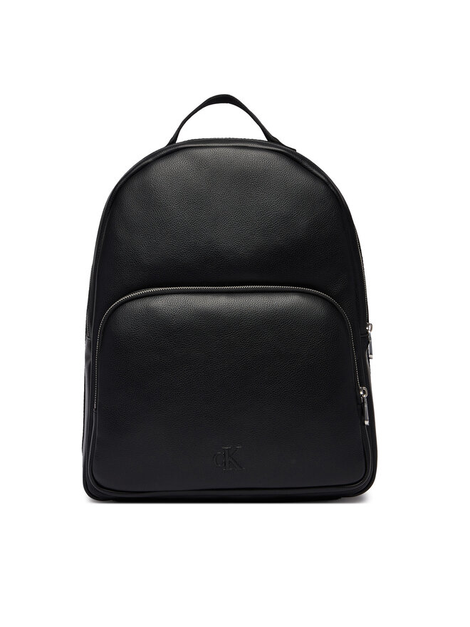 Calvin Klein Rucksack Calvin Klein Webbing Strap Round Backpack LV04D3282G Schwarz