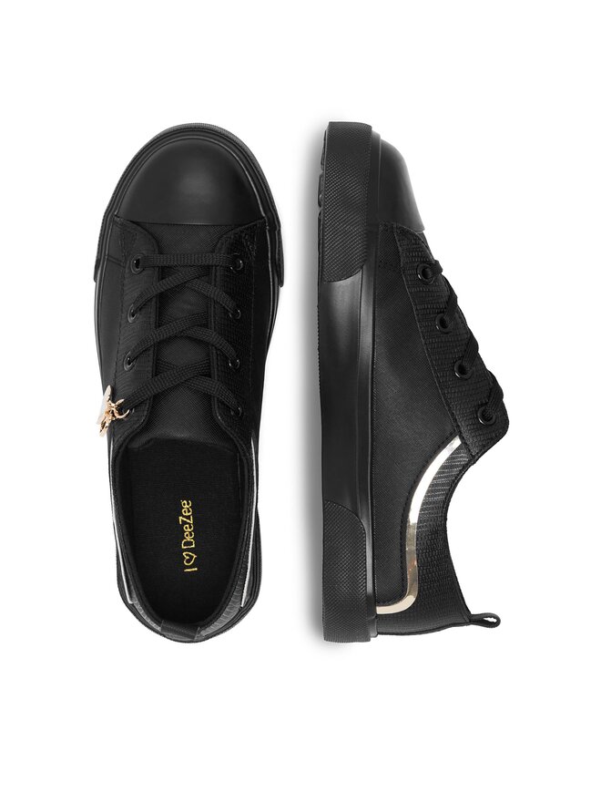 DeeZee Trampki DeeZee CSS20377-28 Czarny
