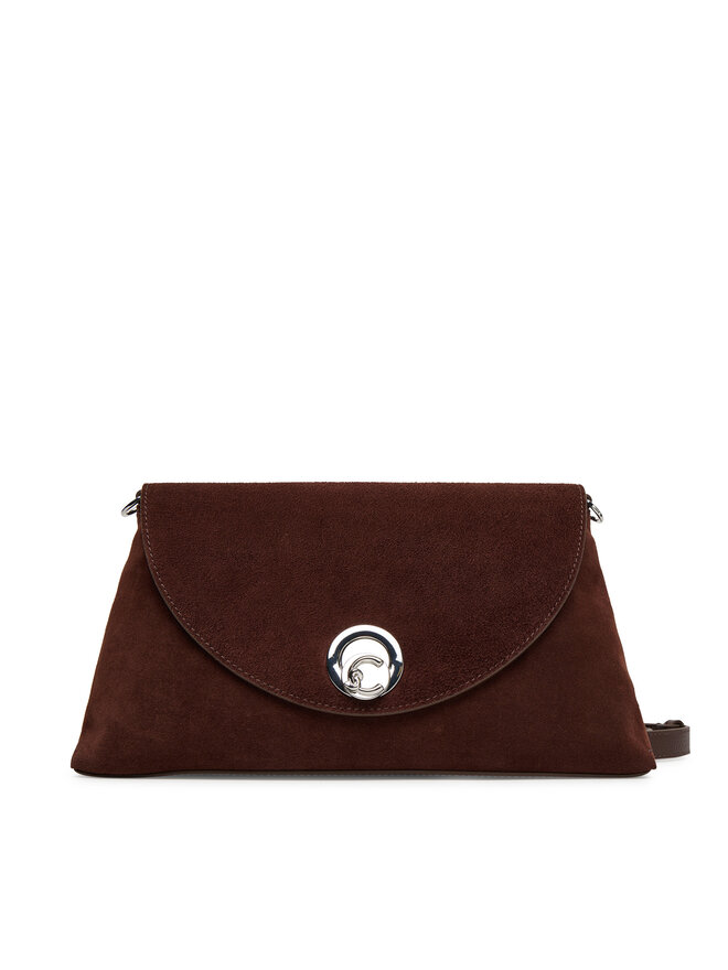 Coccinelle Τσάντα Coccinelle Toc Coccinellenikla Suede Bim E1 TOC 12 01 01 Καφέ