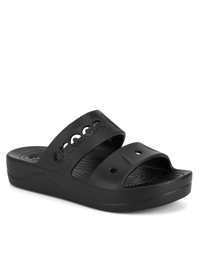 Crocs Ciabatte Crocs BAYA PLATFORM SANDAL 208188-001 Nero