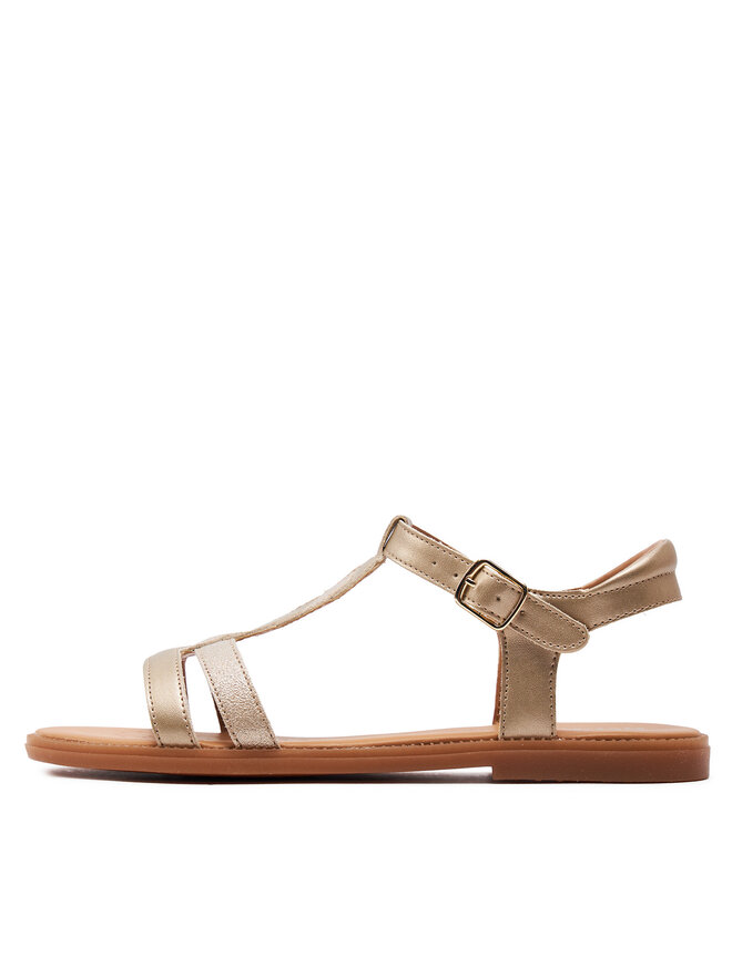 Geox Sandale Geox J Sandal Karly Girl J4535H 0NFQD C2010 D Zlatna