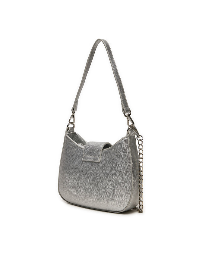 Valentino Ročna torba Valentino Divina VBS1R417G Srebrna