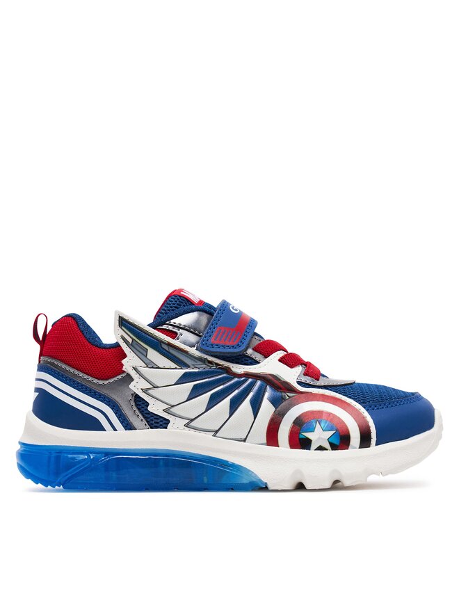 Geox Сникърси Geox J Ciberdron Boy J45LBB 01454 C0200 D Син