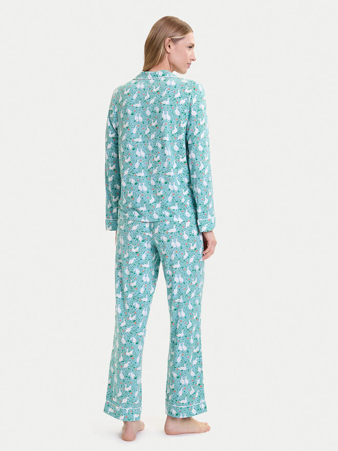 Kate Spade Kate Spade Pyjama KSI82756 Grün Relaxed Fit