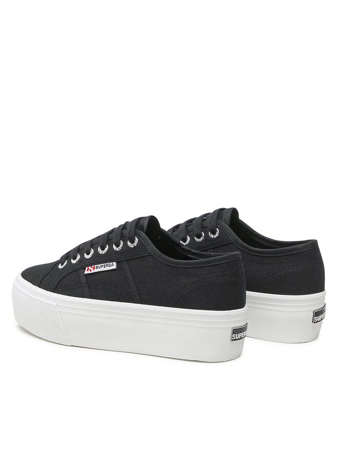 Superga Kedai Superga 2790 Platform S9111LW Juoda