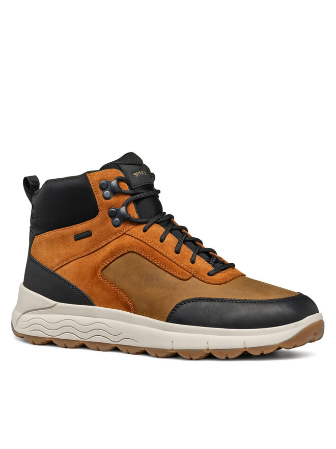 Bottes de randonnee Geox U Spherica 4X4 B Abx U46FDB 0FF22 C2112 Marron chaussures