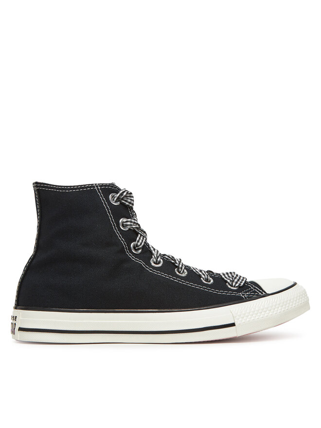 Converse Modne superge Converse Chuck Taylor All Star Gingham A13661C Črna