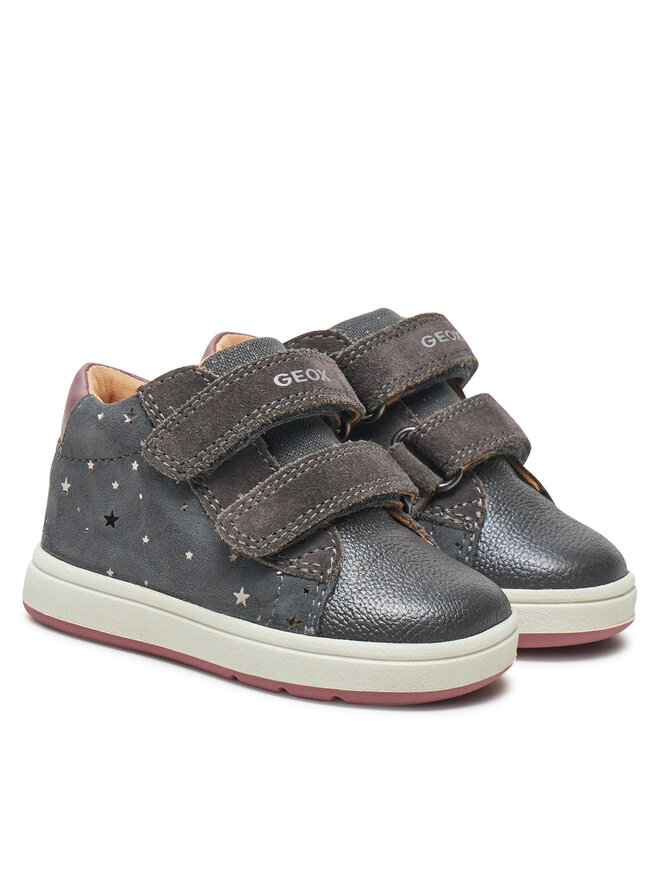Geox Sneakersy Geox B Biglia Girl B044CC 007AK C1377 Šedá