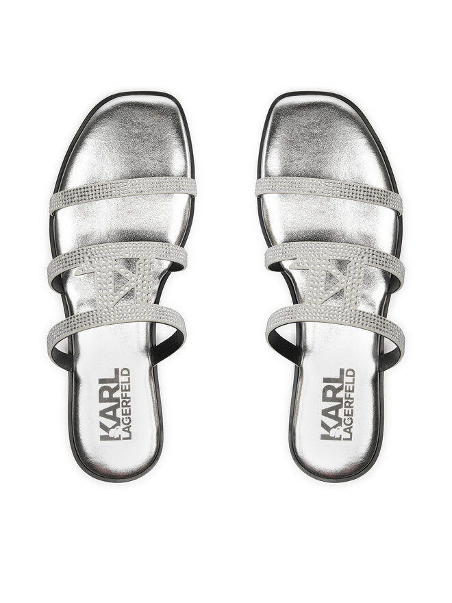 KARL LAGERFELD Pantoletten KARL LAGERFELD KL87405 Silberfarben